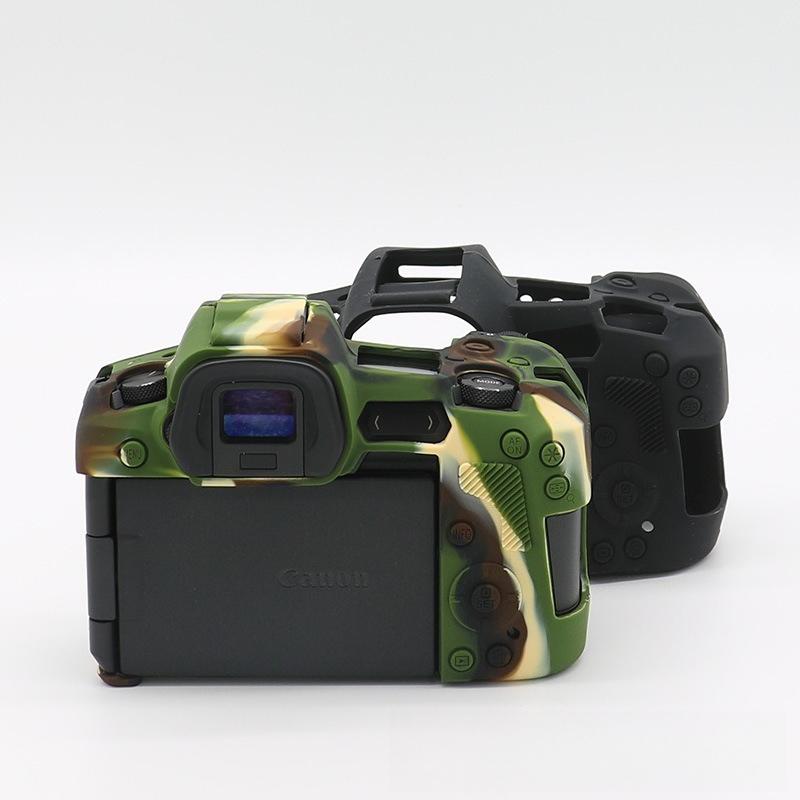 New Silicone Case for Canon EOS R Mirrorless Camera - EOS R Protective Cover with Storage Function