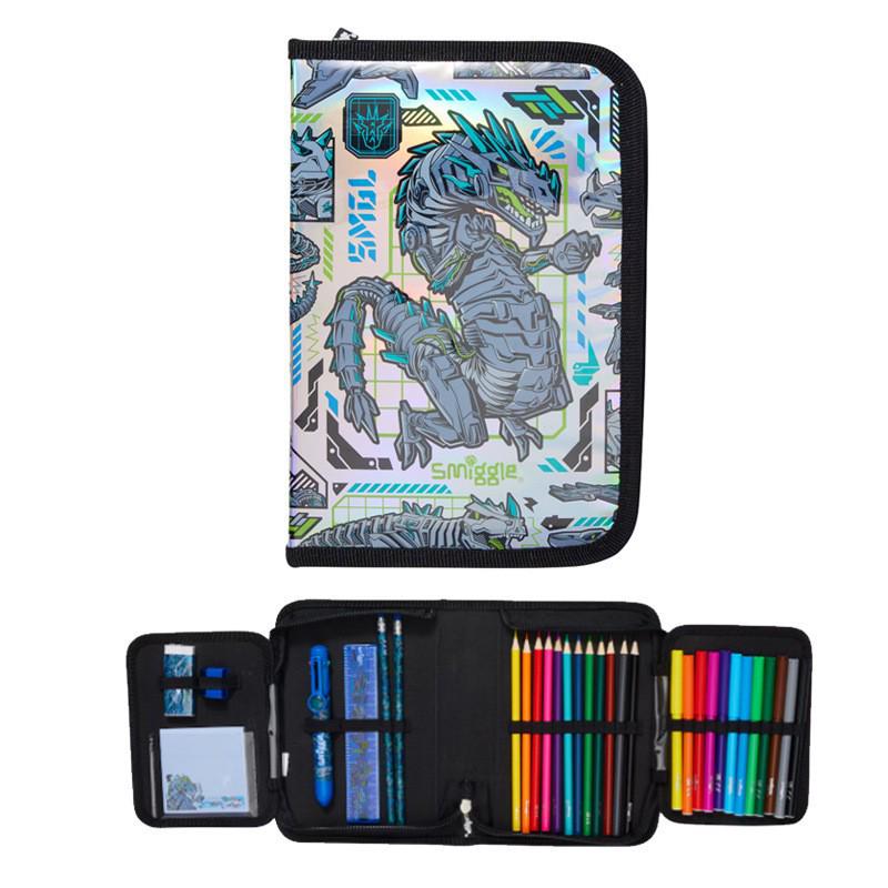 Smiggle Australia Large-Capacity Cartoon Backpack with Lunch Bag for Primary School Students