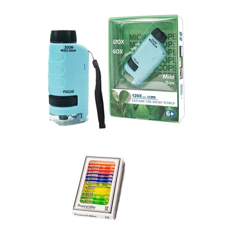 Portable HD Microscope for Kids - Educational Science Toy for Outdoor Experiments