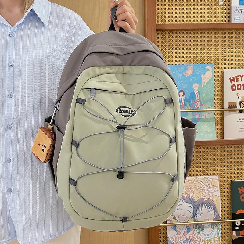 College Students with Large Capacity Junior and Senior High School Students Traveling Mountaineering Backpacks Trendy and Cool Versatile Backpacks