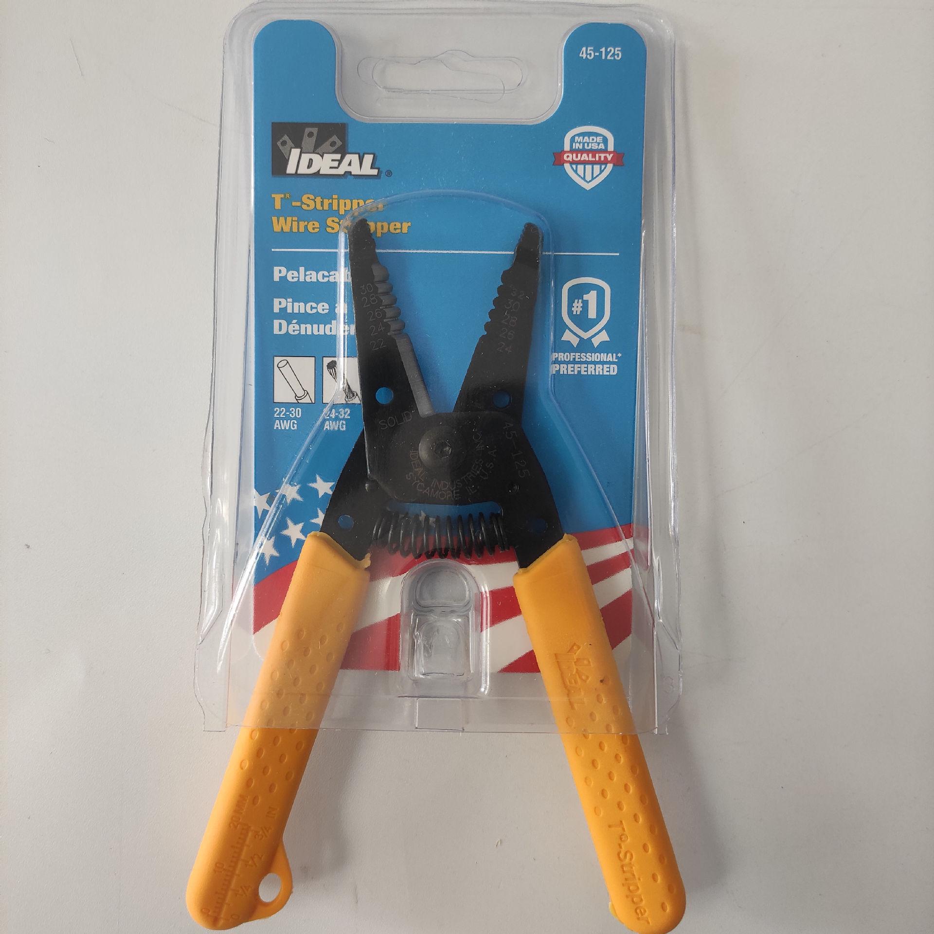 USA IDEAL T-Handle Industrial Wire Stripper 45-125 Tool (Models 45-121, 45-123) 5