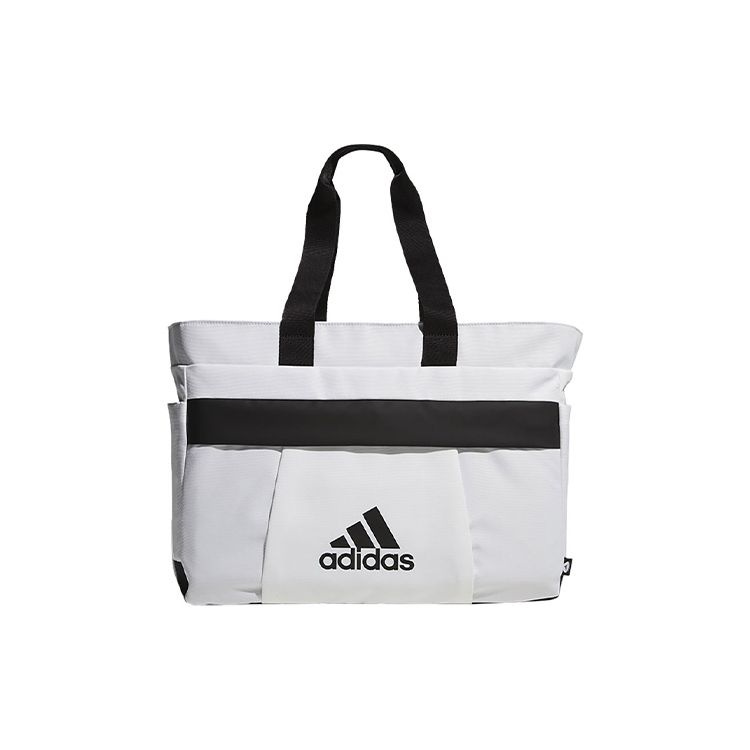 

Adidas Golf Series Patchwork Polyester Sports Training Tote Bag Unisex Tote Bag Gray HA3199 Gray