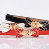 Simple Slim-Fitting Thin Waist Seal Simple Decorative Dress Women'S Student Belt