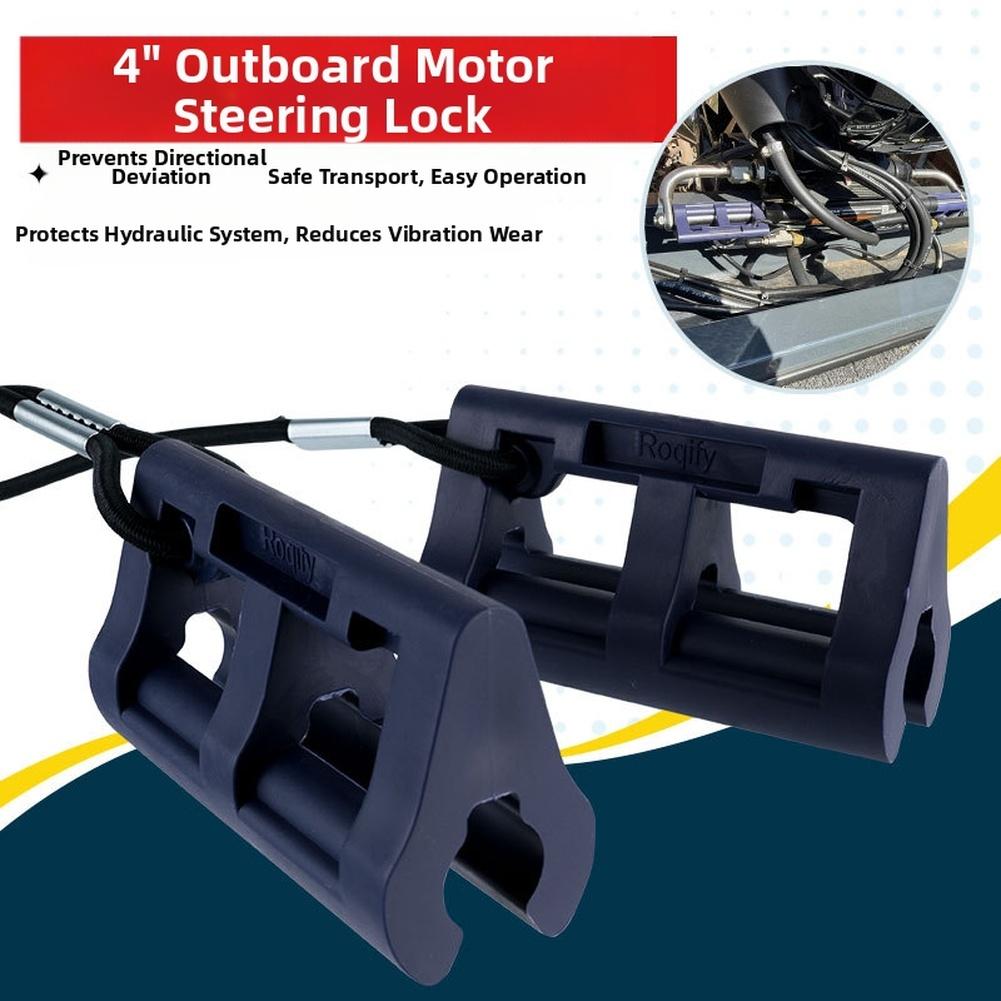 

4 Inch Hydraulic Steering Lock for Outboard Motor with Dual Clasp and Soft PP Material Designed for Stabilizer Purposes China Mainland