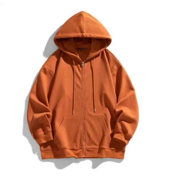 Cardigan Sweater Men's Spring and Autumn Jacket Men's Clothes Hooded Sweater