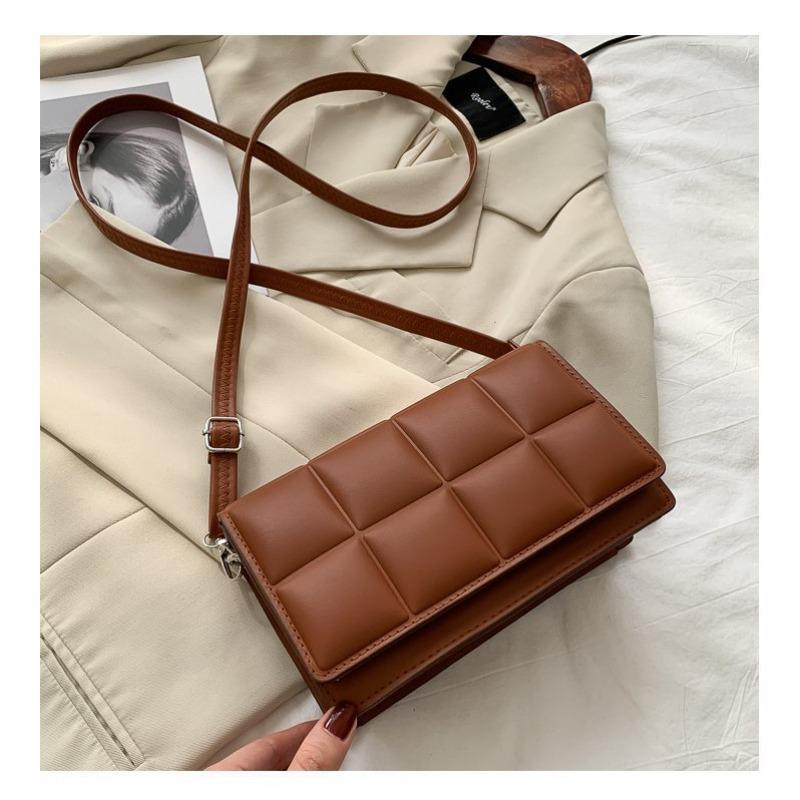 Korean Minimalist New Women's Bag, Street Trend Single-shoulder Armpit Bag, Crossbody Small Square Bag