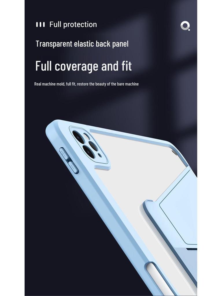 OPPO Tablet Case - 360° Rotating Acrylic with Pen Slot for AIR2 (11.4") & OnePlus Pro (12.1")