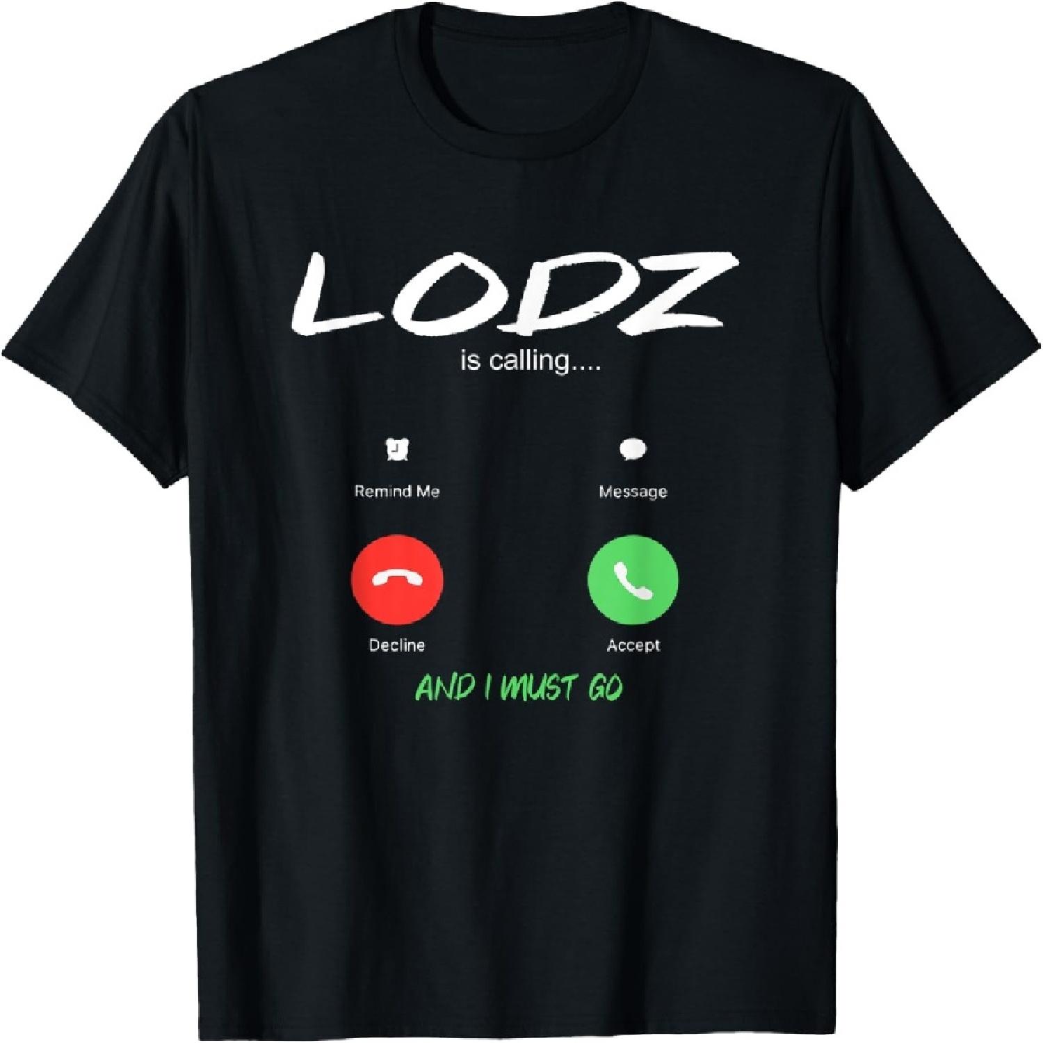 Lodz Is Calling Poland City Trip Migration T-Shirt XXXXXL разноцветный