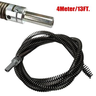 Pipe Dredging Pipeline Clogged Remover Tools Spring Pipe