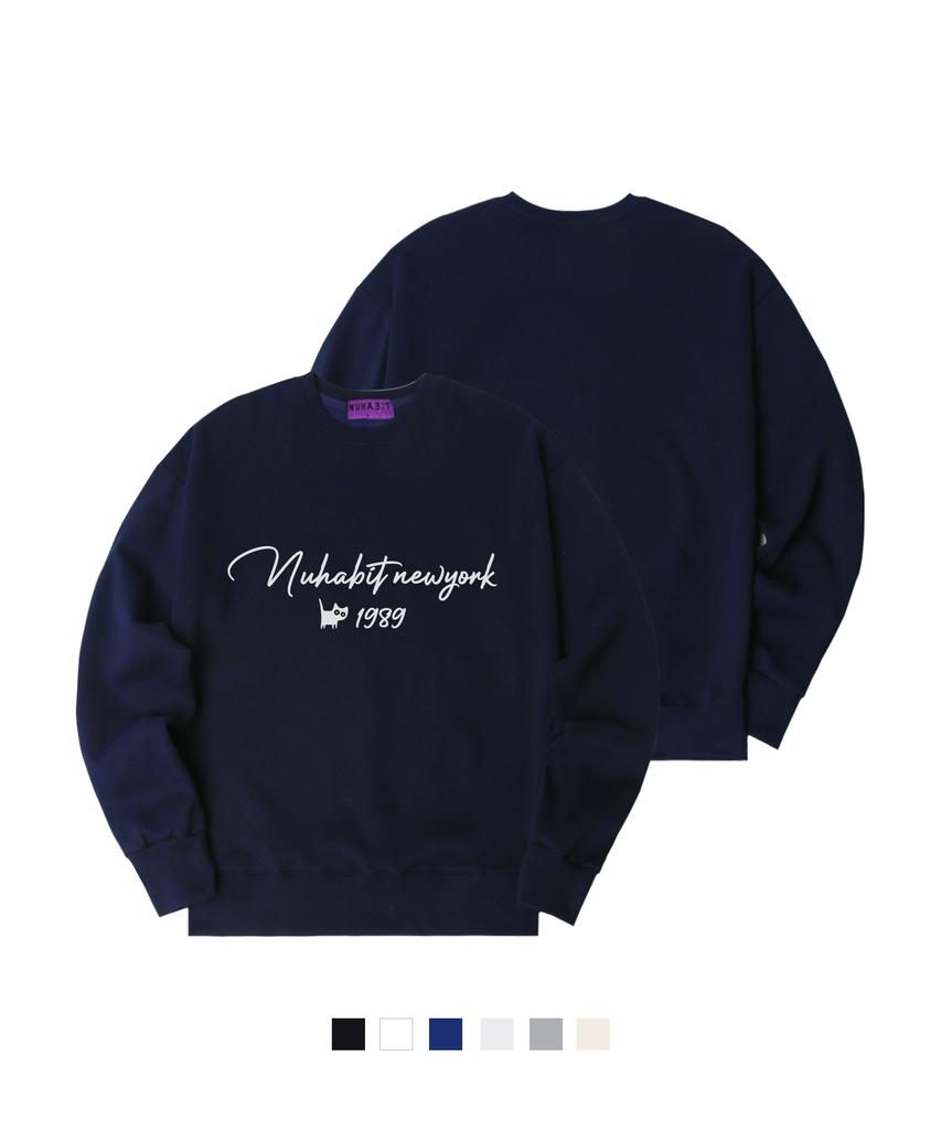 NUHABIT N/H Mark 1989 Oversized Fleece-Lined Sweatshirt (Som4-5Nh1318)