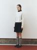 Reply Soft Wool Round-Neck Knit Top_Cream