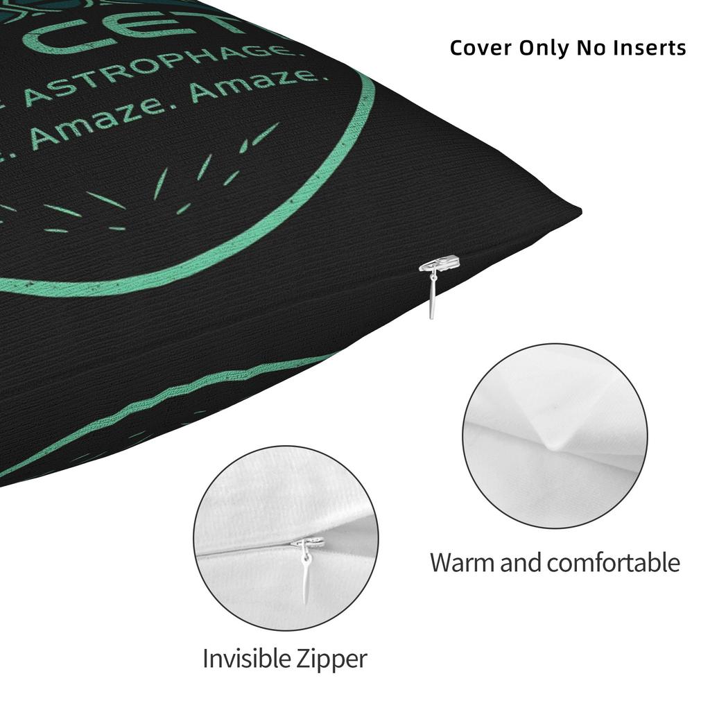 Project Tau Ceti Pillow Case Kawaii Pillow Cover Print Pillowcases For Sofa Home Decoration