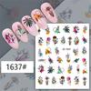 Nail Art Sticker Eye-catching Strong Stickiness Paper Colorful Fingernail Sticker DIY Nail Art