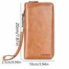 Fashion Purse Long Zipper Wallet Card Brand Coin Purse Business Clutch Bag Large Capacity ID Card Holder Business