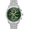 Grand Prix Green Stainless Steel Silver Men's Quartz Watch 1514266