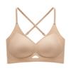 Underwear women's summer nudity invisible seamless bra women gather anti-sagging liquid foundation beautiful back underwear bra women