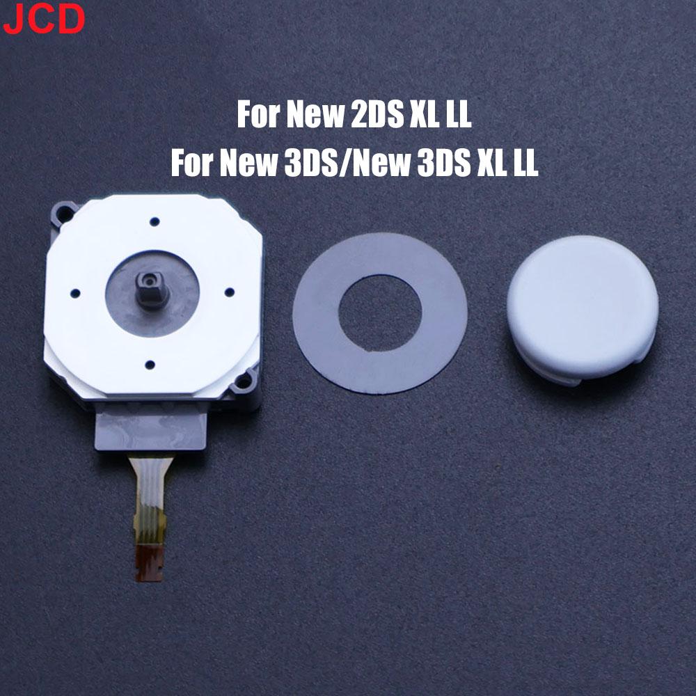 JCD 1set For 3DS 3DSXL 3DSLL Controller Analog Dust Ring PAD Rocker Stick Cap For New 2DS 3DS LLXL 3D Thumbstick Joystick Button