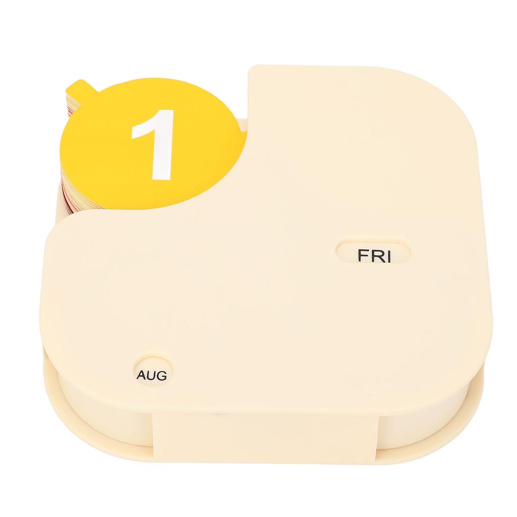 Mini Kalender Ost evigvarende kalender Innovativ Desktop Stress Relief Kalender Ornament for