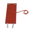 Silicone Heating Pad Efficient Waterproof Insulation Heater for Car Machinery Equipment 80W 250mm X 90mm