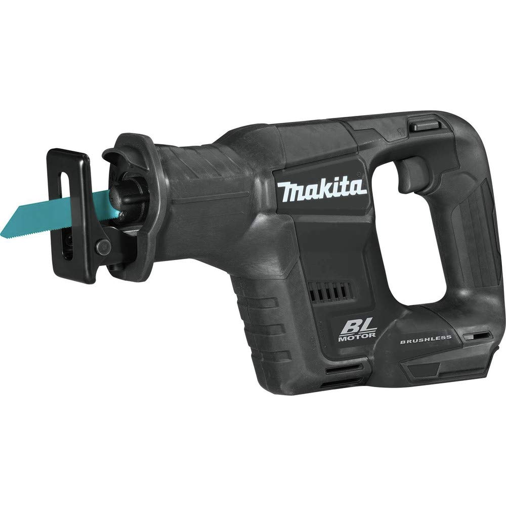

Makita XRJ07ZB Compact Reciprocating 18V LXT Body Only (Black) Saw, Lithium-Ion Brushless, чёрный