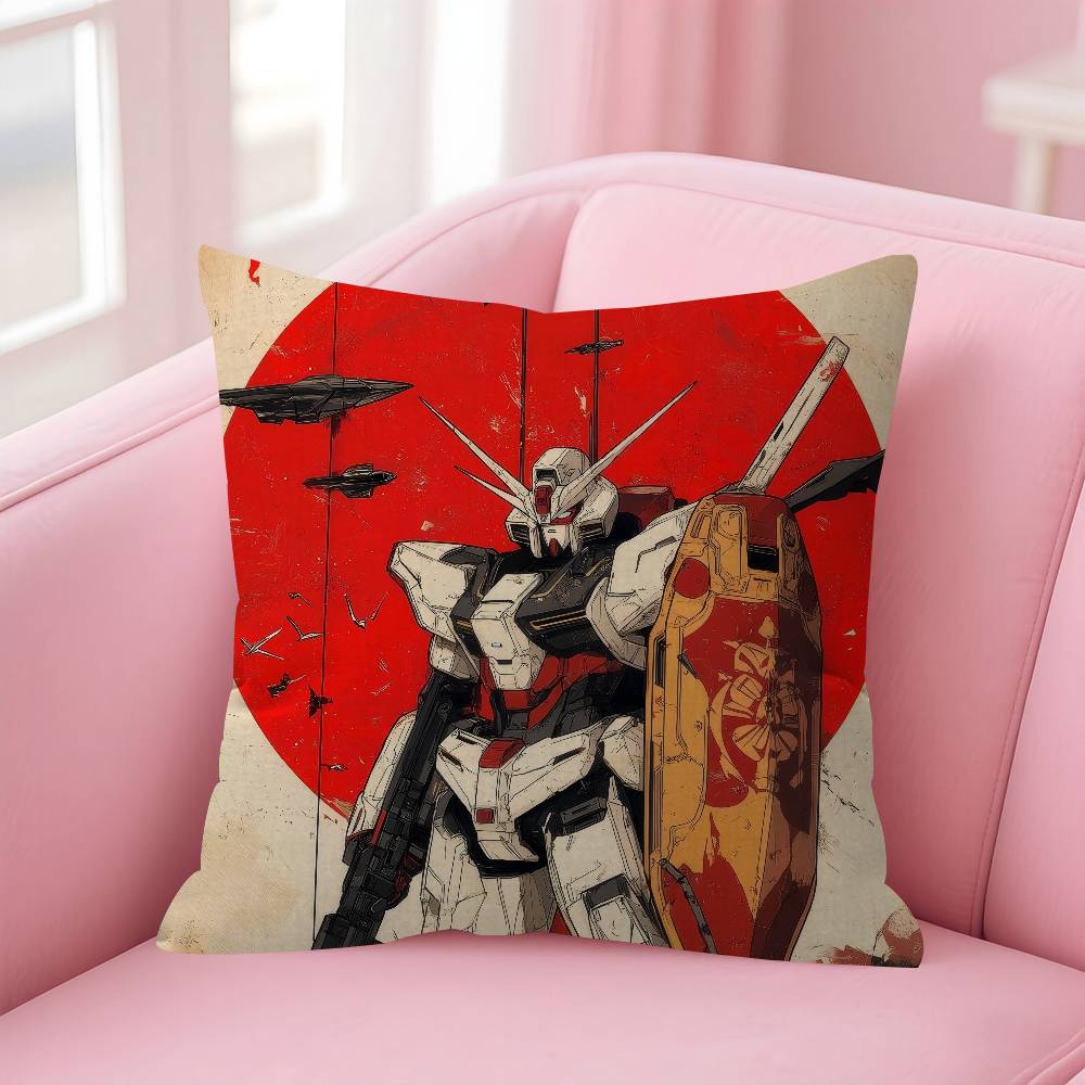 Pillow Cushion Cover Pillowcase Living Room Sofa Home Decor Anime Cool G-G-Gundam Classic