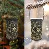 Snowflake Projection Lamp, LED Solar Lantern for Christmas Outdoor Decor