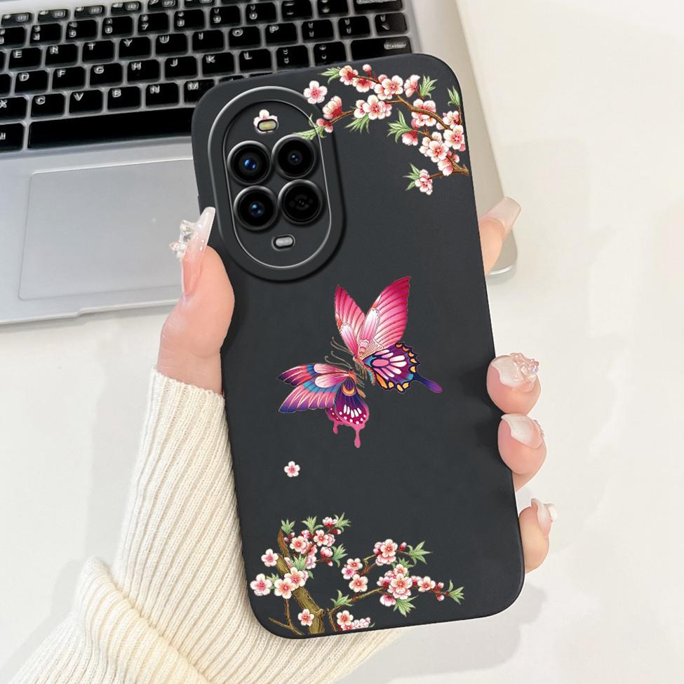 For Huawei Nova 13 Pro Case MIS-AL00 Silicone Cute Cartoon Cat Luxury Fashion Shockproof Bumper For Huawei Nova 13Pro Back Cover