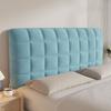 Velvet Bed Headboard Cover Slipcover Removable Washable Protector for Wooden Bed Renovation Decorative Headrest Home Decor
