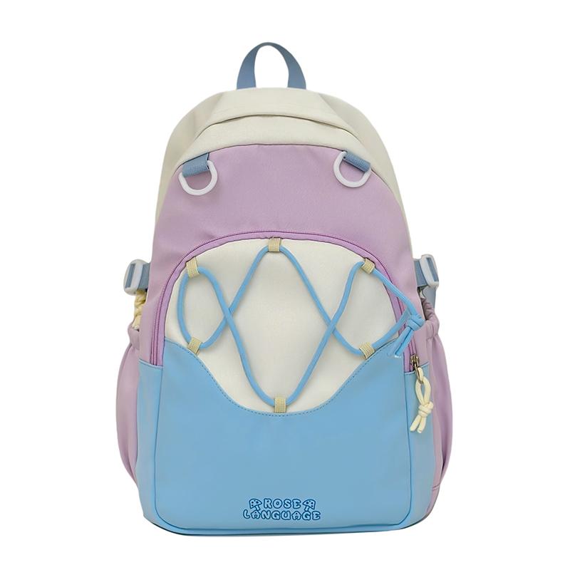 Middle School Student Schoolbag Women's Large Capacity Backpack Lightweight Travel Backpack