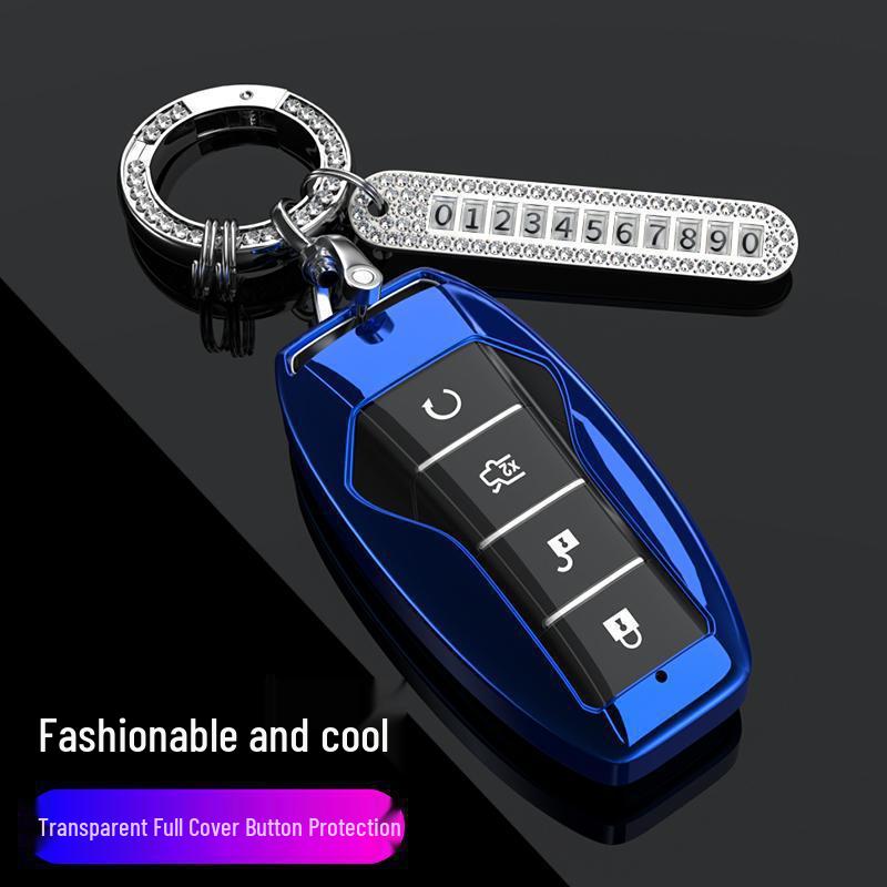 Mercedes Tengshi X Electric Car Key Case Shell - Remote Control Accessory D9 Key Decoration
