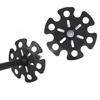 Walk Stick Cane Snowflake Basket Mud Sand Rubber Outdoor Camp Hiking Protector Cap Tip Trekking Poles Mud Block Enduring