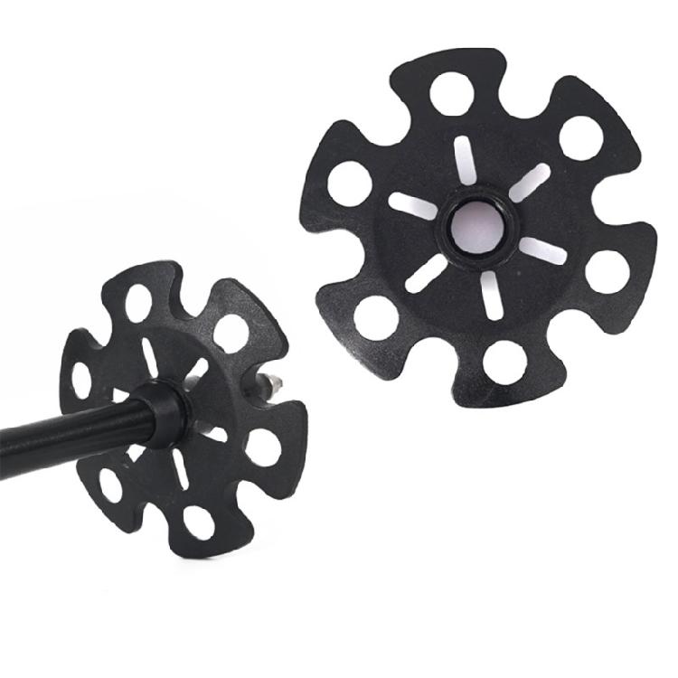 Walk Stick Cane Snowflake Basket Mud Sand Rubber Outdoor Camp Hiking Protector Cap Tip Trekking Poles Mud Block Enduring