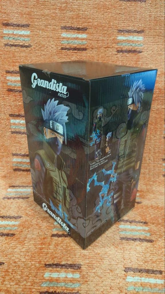 [USED] Naruto Uzumaki Figure Grandista Nero Kakashi Overseas Exclusive Overseas Authentic