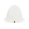 VARZAR VA Label Knit Tulip Hat Cream