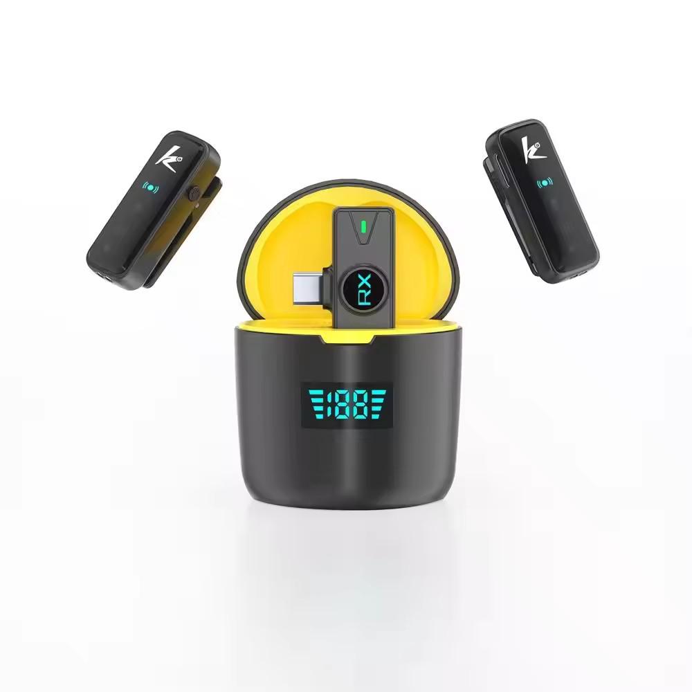 

WK20 Wireless Clip-on Lapel Microphone for Recording, Streaming & Interviews with Noise Reduction