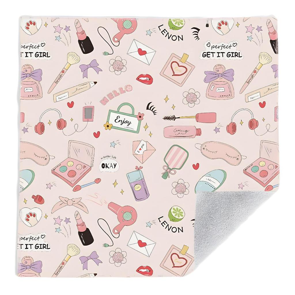 Compact Velcro Camera Lens Wrap and Makeup Storage Bag
