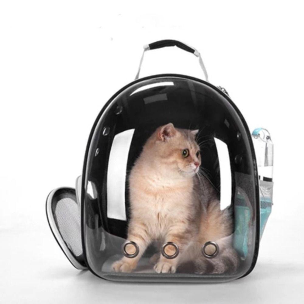 Breathable Transparent Pet Carrying Bag Large Space Pet Carrying Backpack Cat Outing Bag Daily Use