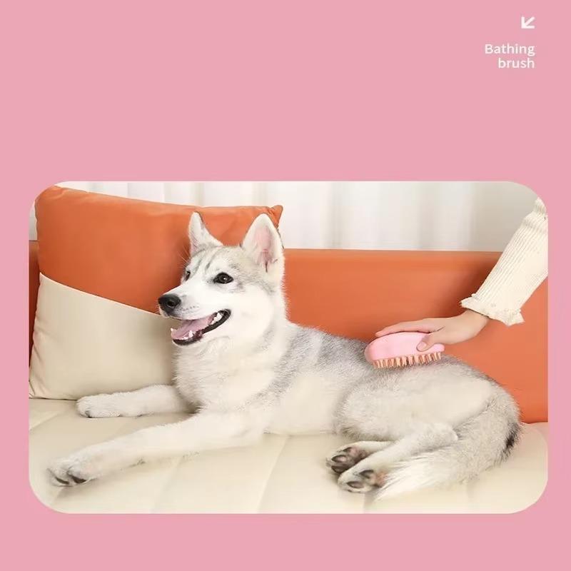 Pieptene pentru animale de companie 1 buc pisică și câine îngrijire consumabile spray îndepărtarea părului masaj pieptene curățare baie lipicioasă perie de păr pisică perie câine
