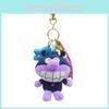 Cute Soft And Anpanman Bacteria Plush Keychain With Star Charm Kids For