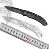 Stainless Steel Folding Kitchen Knife, Multi-Functional Cutting Tool for Home Cooking, Camping and Daily Household Use