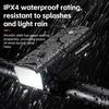 ROCKBROS LED Bike Light 360°Rotatable Bike Headlight Waterproof USB Rechargeable