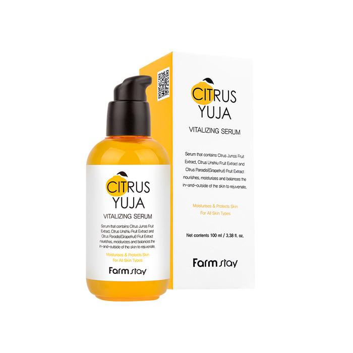 

Farm Stay Citrus Yuja Vitalizing Serum 100ml +RANDOM GIFT