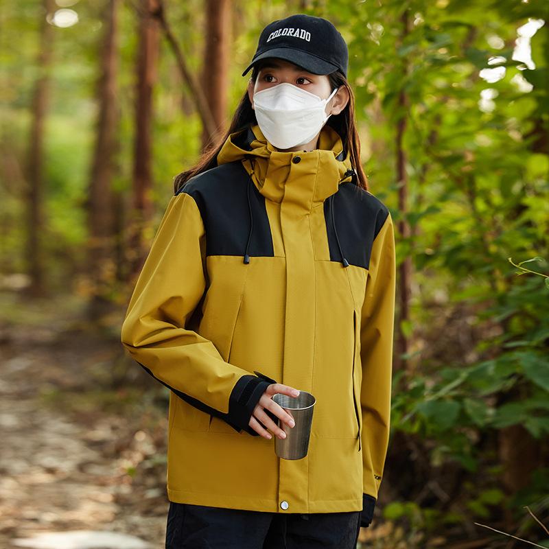 New Outdoor Sports Jacket for Men and Women Spring and Autumn Windproof Waterproof Mountaineering Suit Couple Windbreaker Jacket