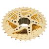 VG Sports Mountain Bike 9 Speed Freewheel Bicycle 11‑32T Cassette Flywheel Replacement Gold