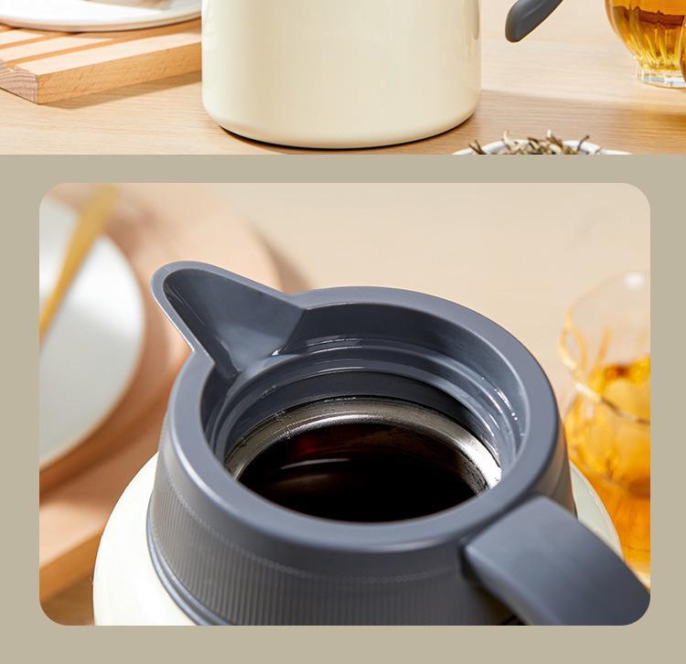 316 Stainless Steel Large Capacity Teapot & Tea Infuser Flask for Home or Office Boiling & Steeping