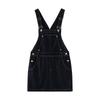Chuyu Women's Original Denim Overall Mini Dress