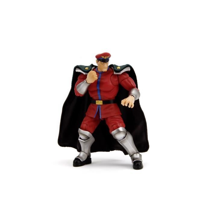 JAVA - Street Fighters - Figurine articulée Bison 15cm - Accessoires - Dès 8ans