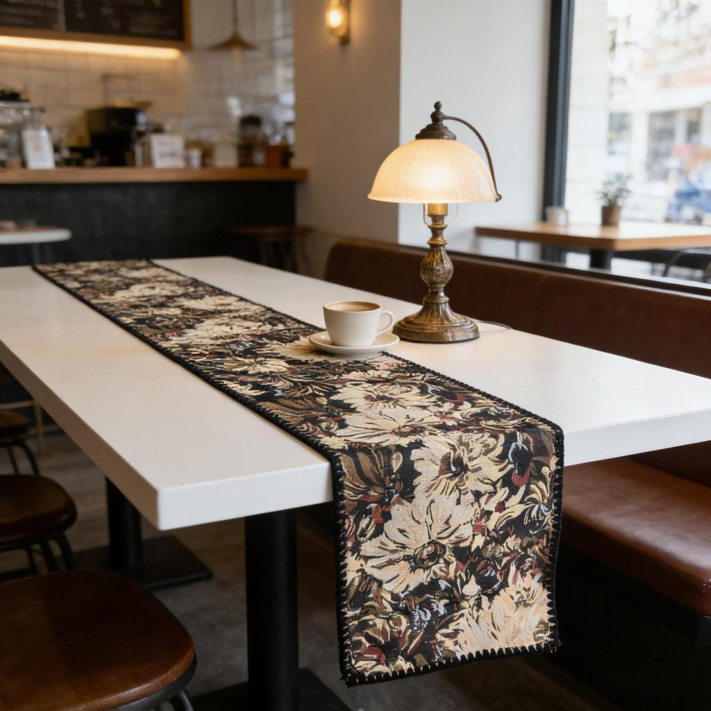 Dining Table, TV Cabinet and Center Table Decor Nordic Cotton Linen Multi-purpose Table Runner