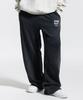 CREAM SODA LAB Quarter Teamplay Pigment Wide String Pants Black White