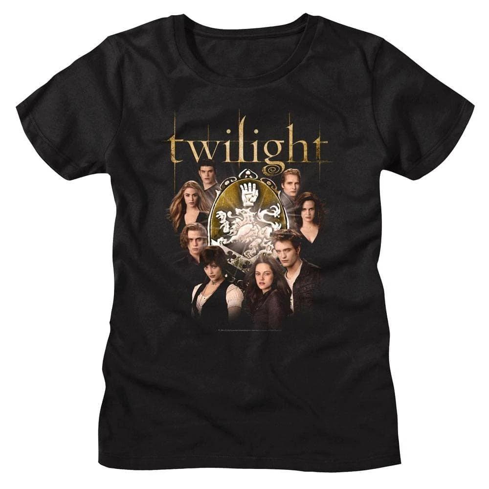 Twilight Cullen Family Crest Women s T Shirt XXL